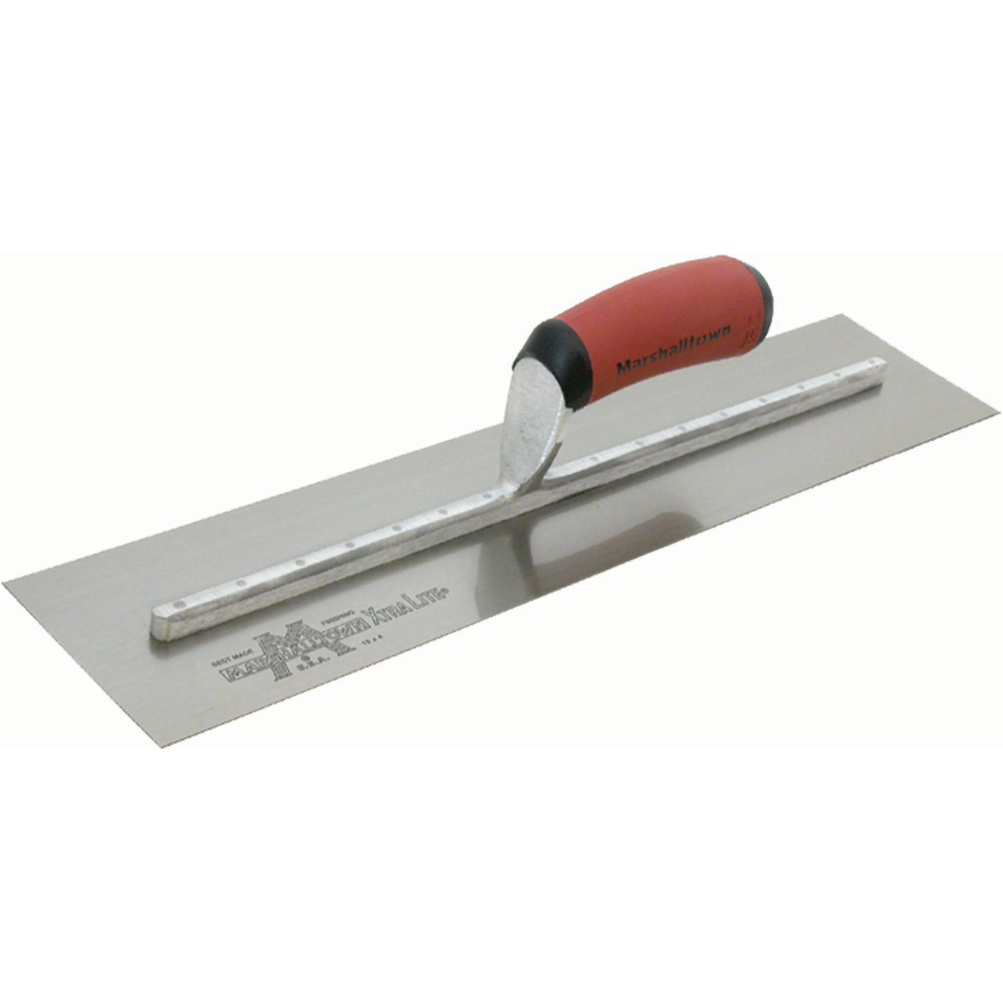 Marshalltown MXS205D 20in x 5in Finishing Trowel with Curved DuraSoft Handle MXS205D