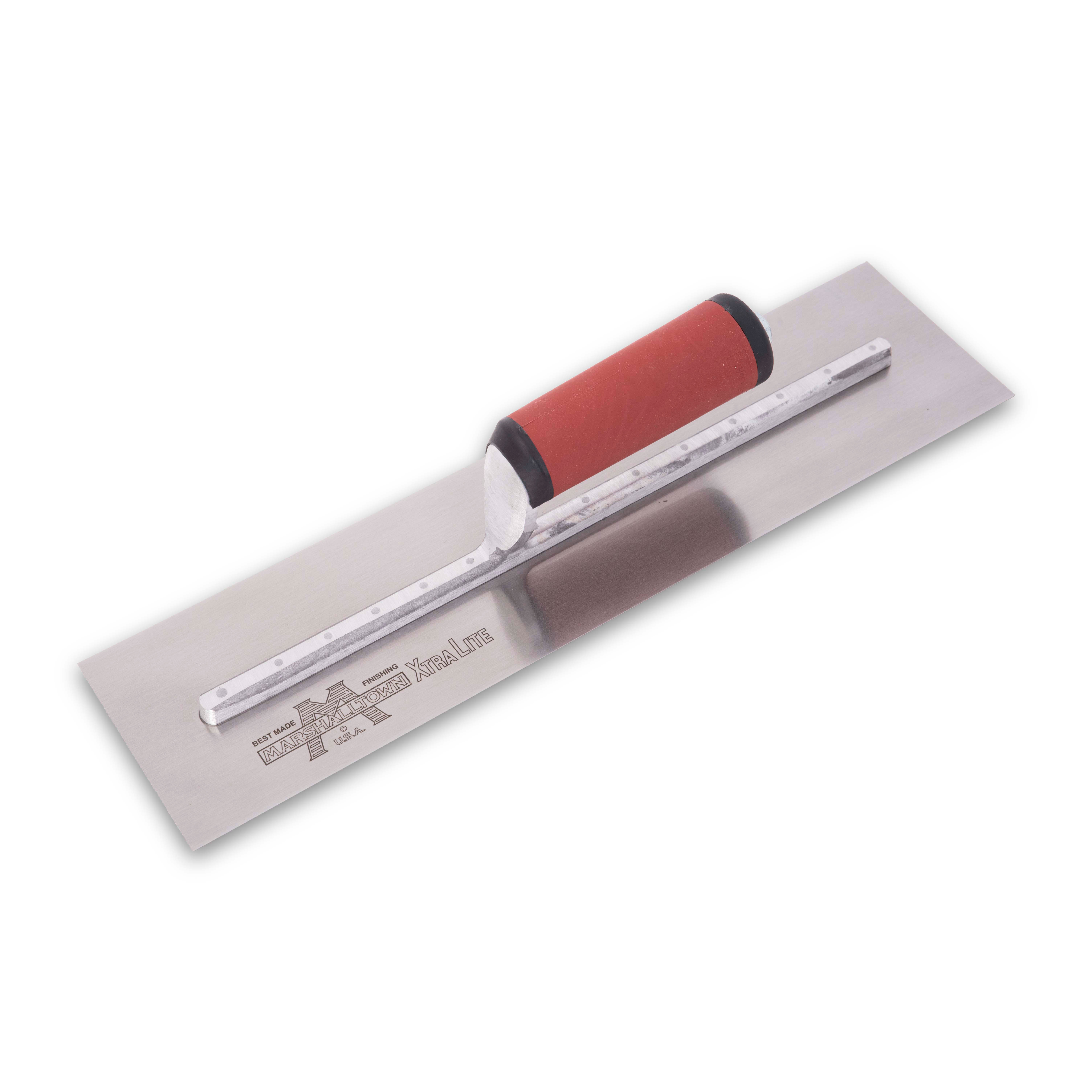 Marshalltown MX66D 16in x 4in Finishing Trowel with Straight DuraSoft Handle MX66D