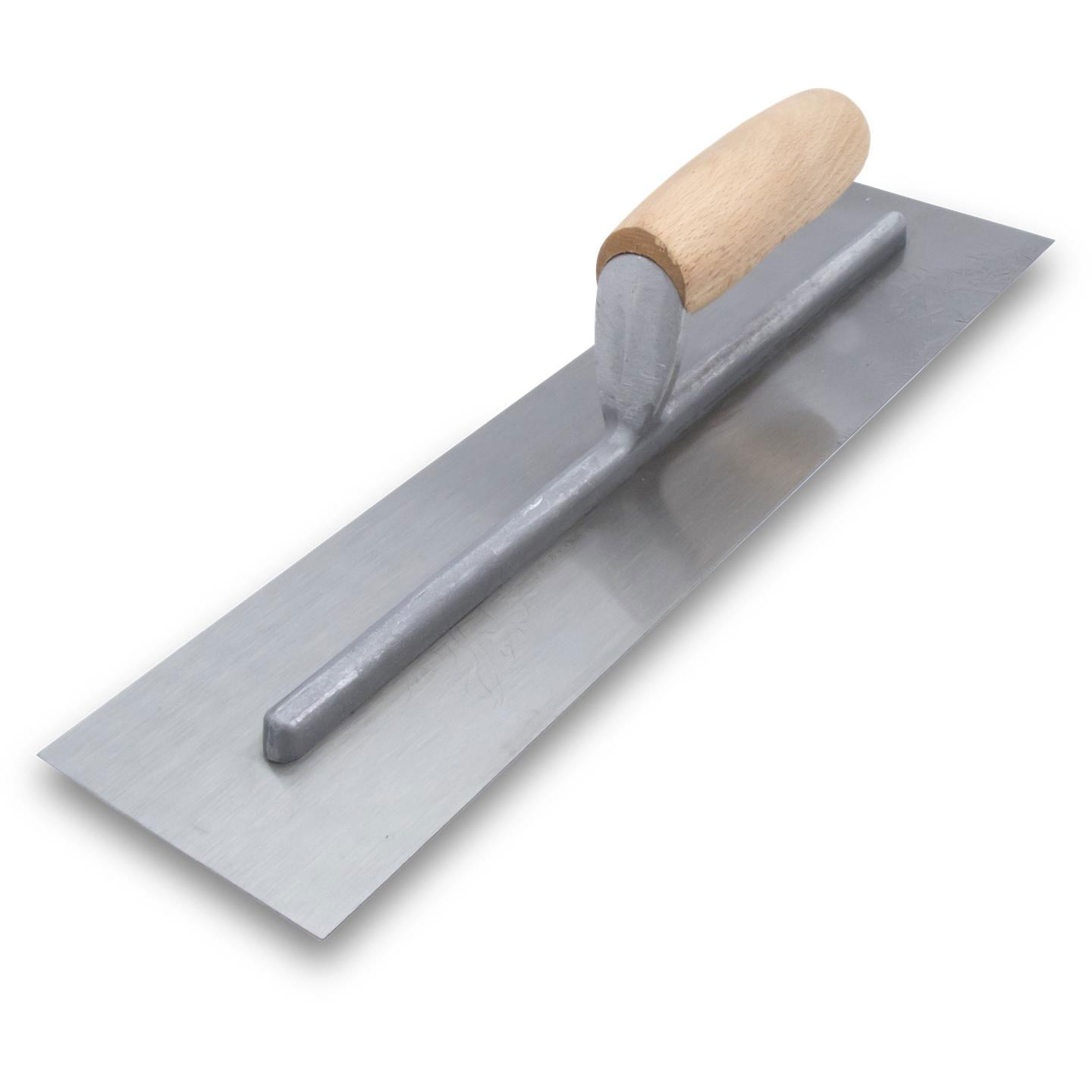 Marshalltown 999S 16in x 4in Finishing Trowel with Curved Wood Handle 999S
