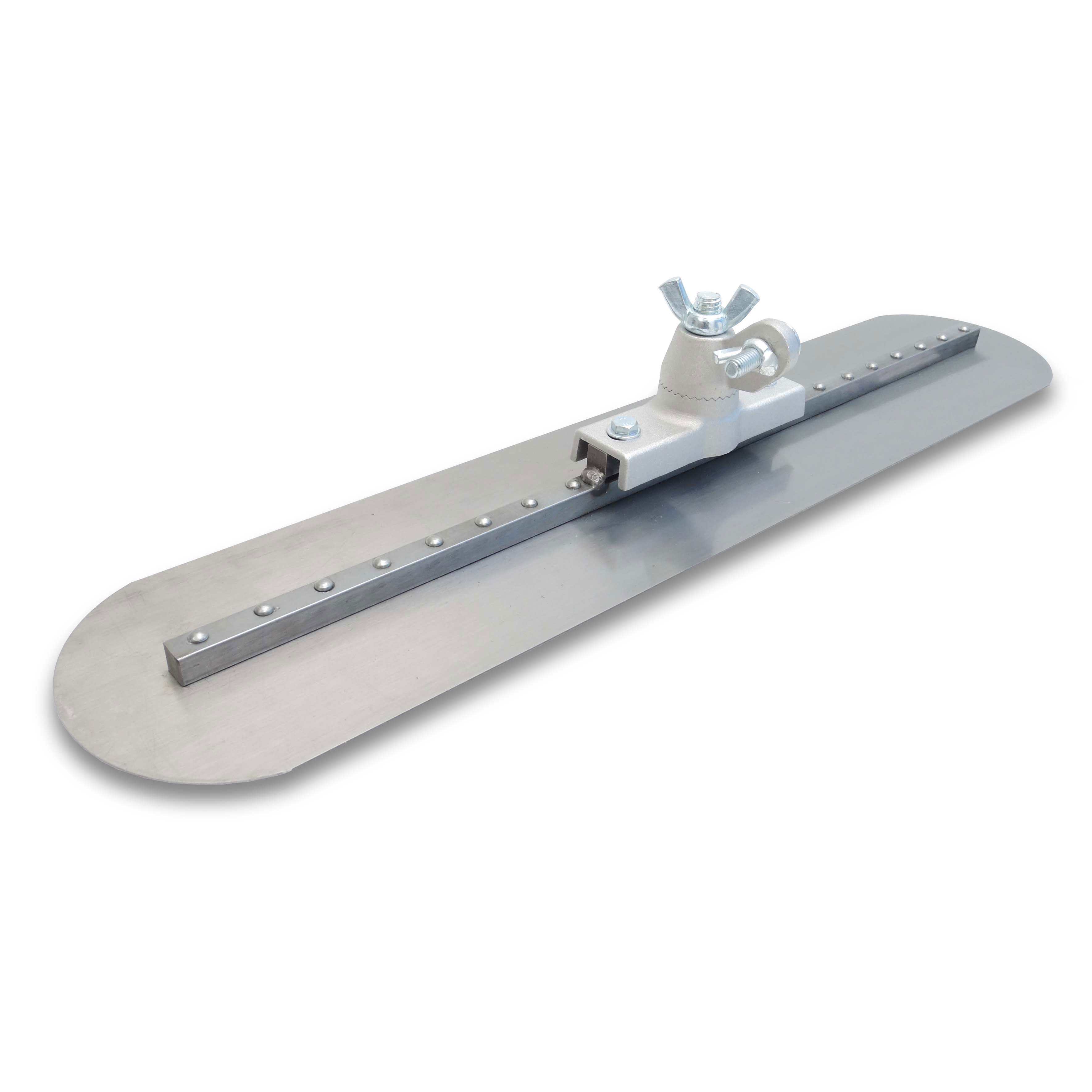Marshalltown QLT FR24RAA 24in x 5in. Round End Multi-Mount Fresno with All Angle Adjustable Bracket 13518