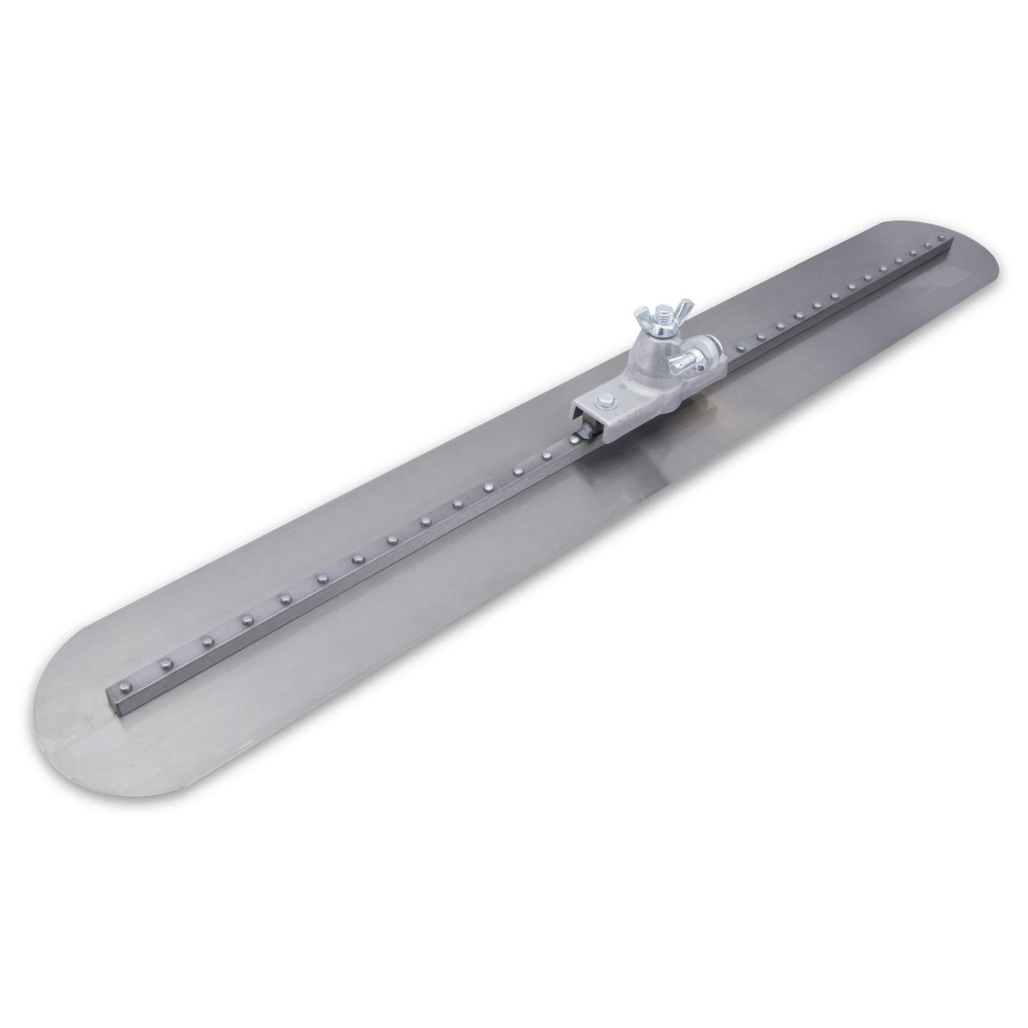 Marshalltown QLT FR48RAA 48in. x 5in. Round End Multi-Mount Fresno with All Angle Adjustable Bracket MAT-FR48RAA