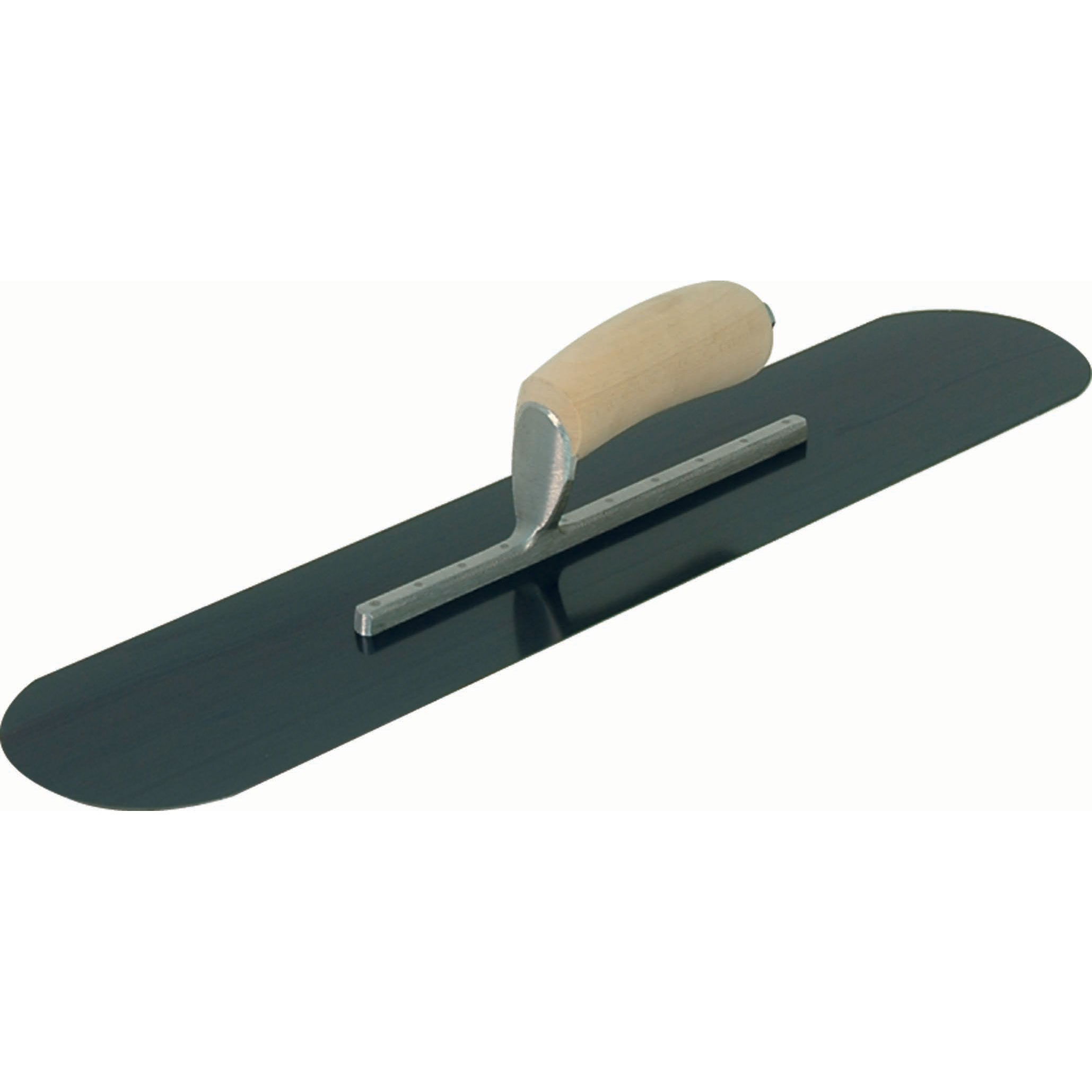 Marshalltown SP2245BR10 22in x 4-1/2in Fully Rounded Trowel with Exposed Rivet Trowels and Wood Handle SP2245BR10