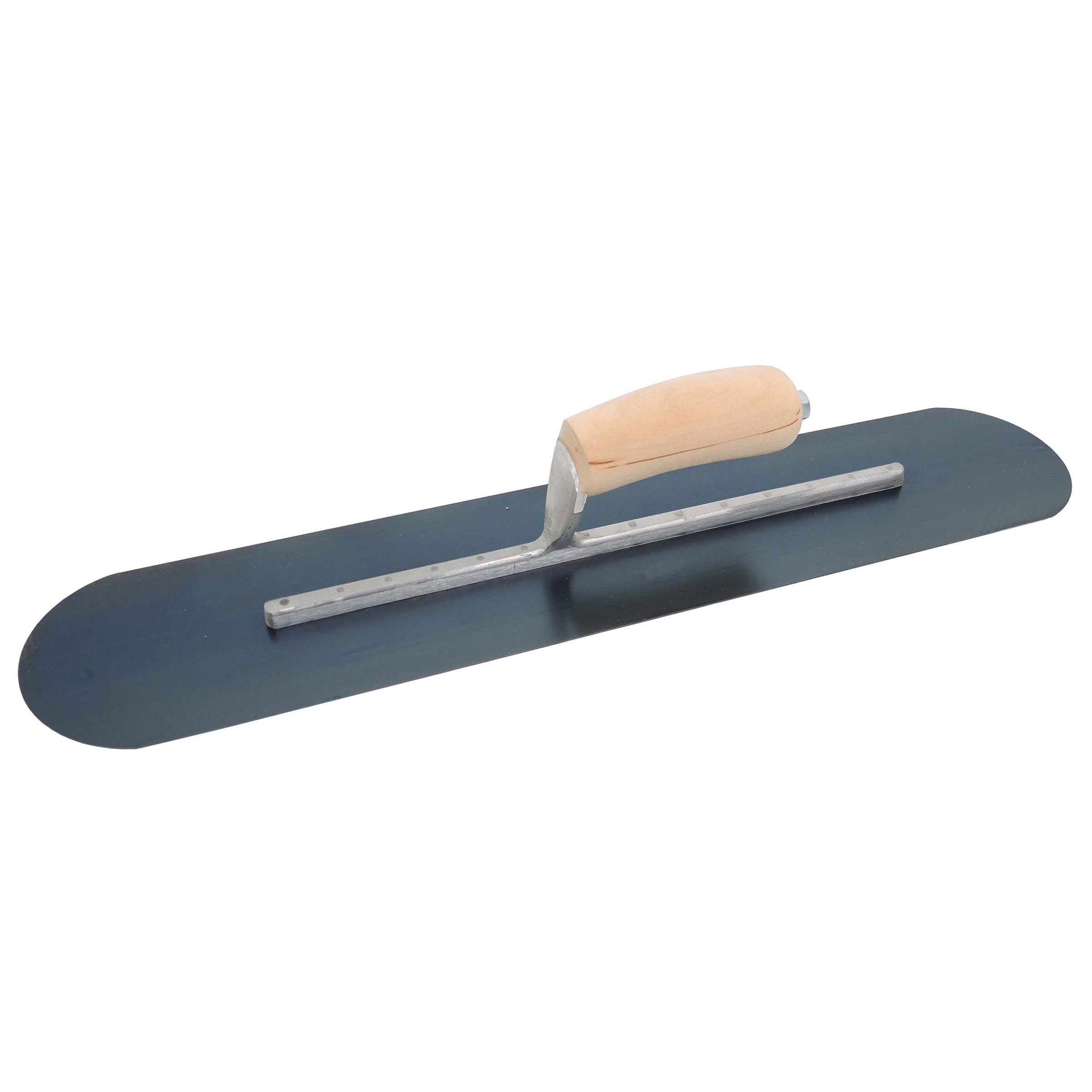Marshalltown SP2245BR14 22in x 4-1/2in Fully Rounded Trowel with Exposed Rivet Trowels and Wood Handle SP2245BR14