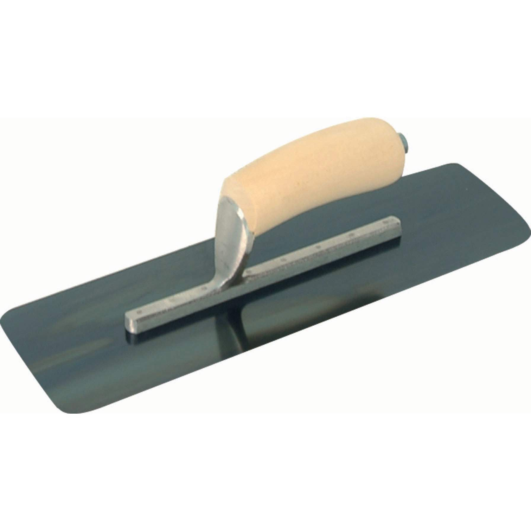 Marshalltown SP124BSER8 12in x 4in Flat End Trowel with Exposed Rivet Trowels and Wood Handle SP124BSER8