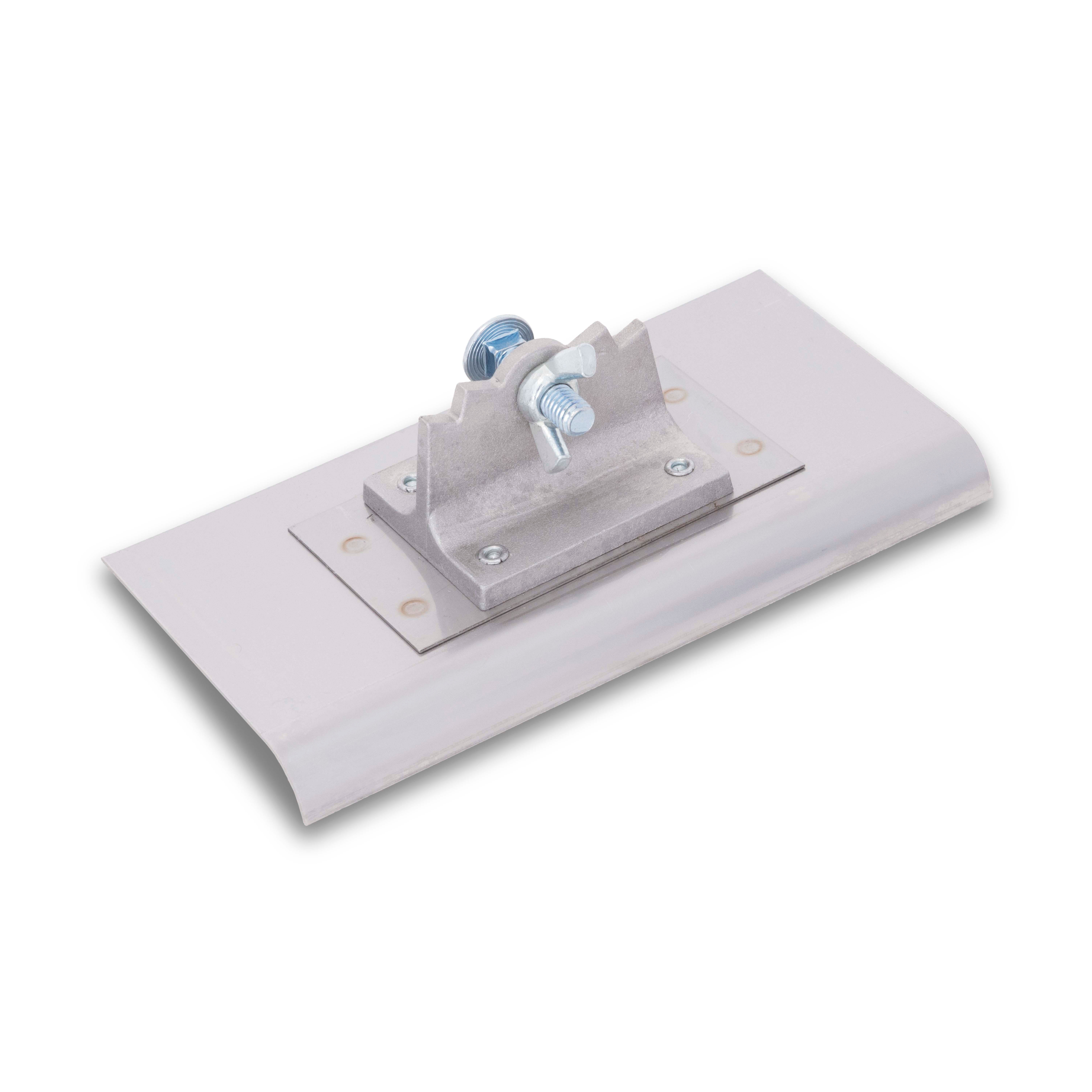 Marshalltown 3626 10in x 6in Stainless Steel 2Way Walking Edger; 1/2R, 5/8L Jim & Slims Tool