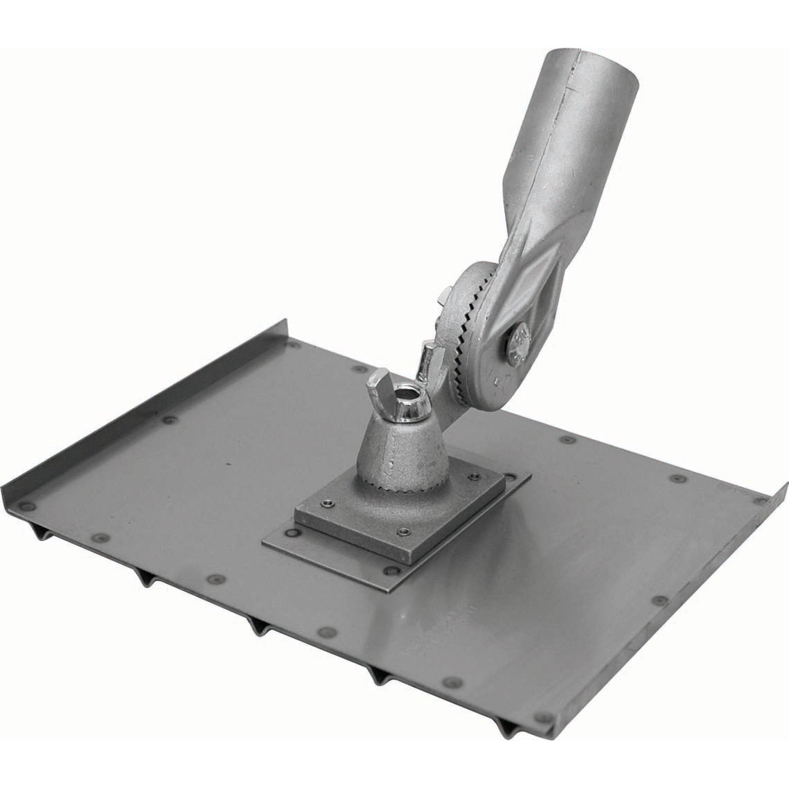 Marshalltown WCG093W 8in x 10-1/2in Stainess Steel Wheelchair Walking Groover with All-Angle/Adjustable Bracket MAT-WCG093W