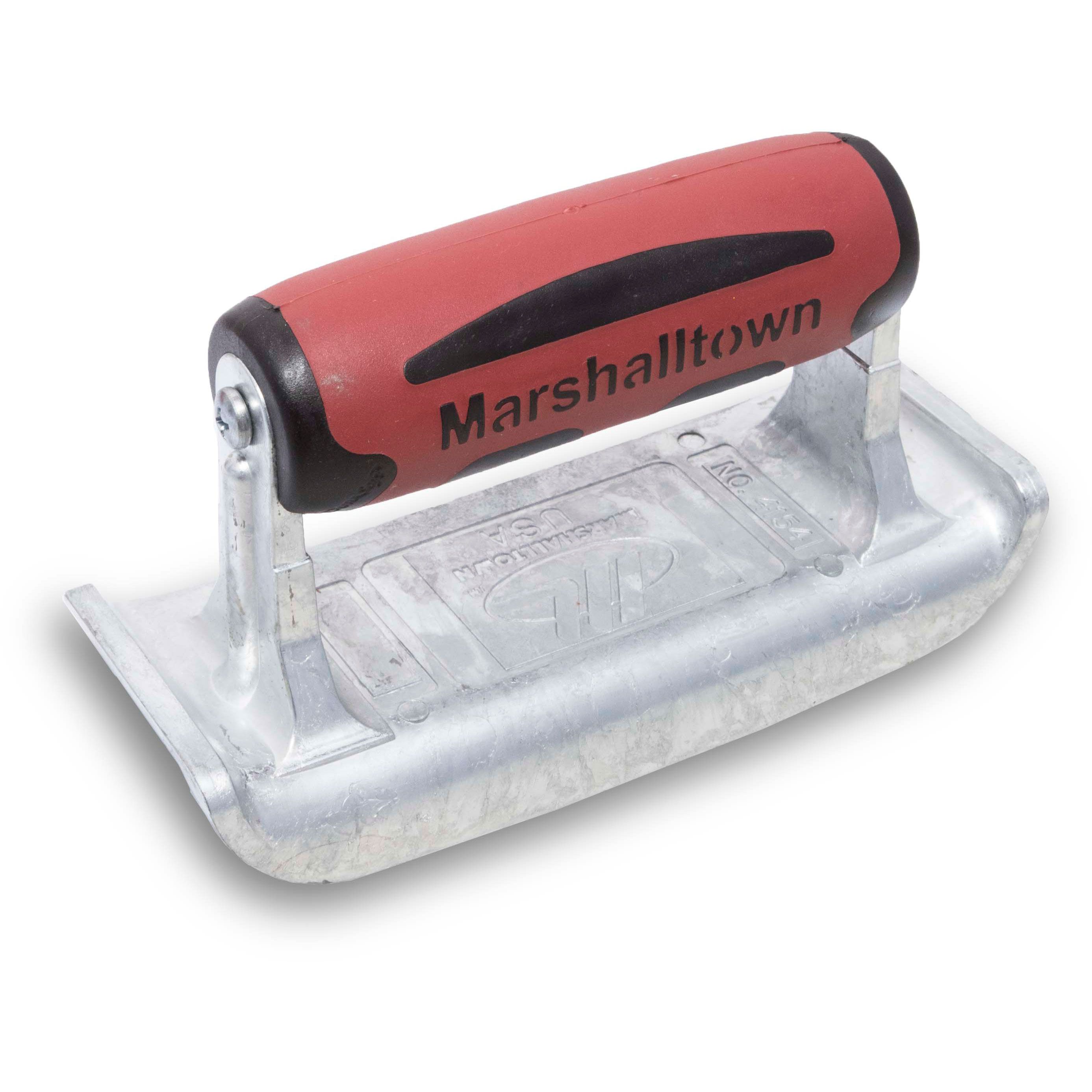 Marshalltown 4154D 6in x 2-3/16in Zinc Hand Edger1/4R; 5/8L-DuraSoft Handle MAT-4154D