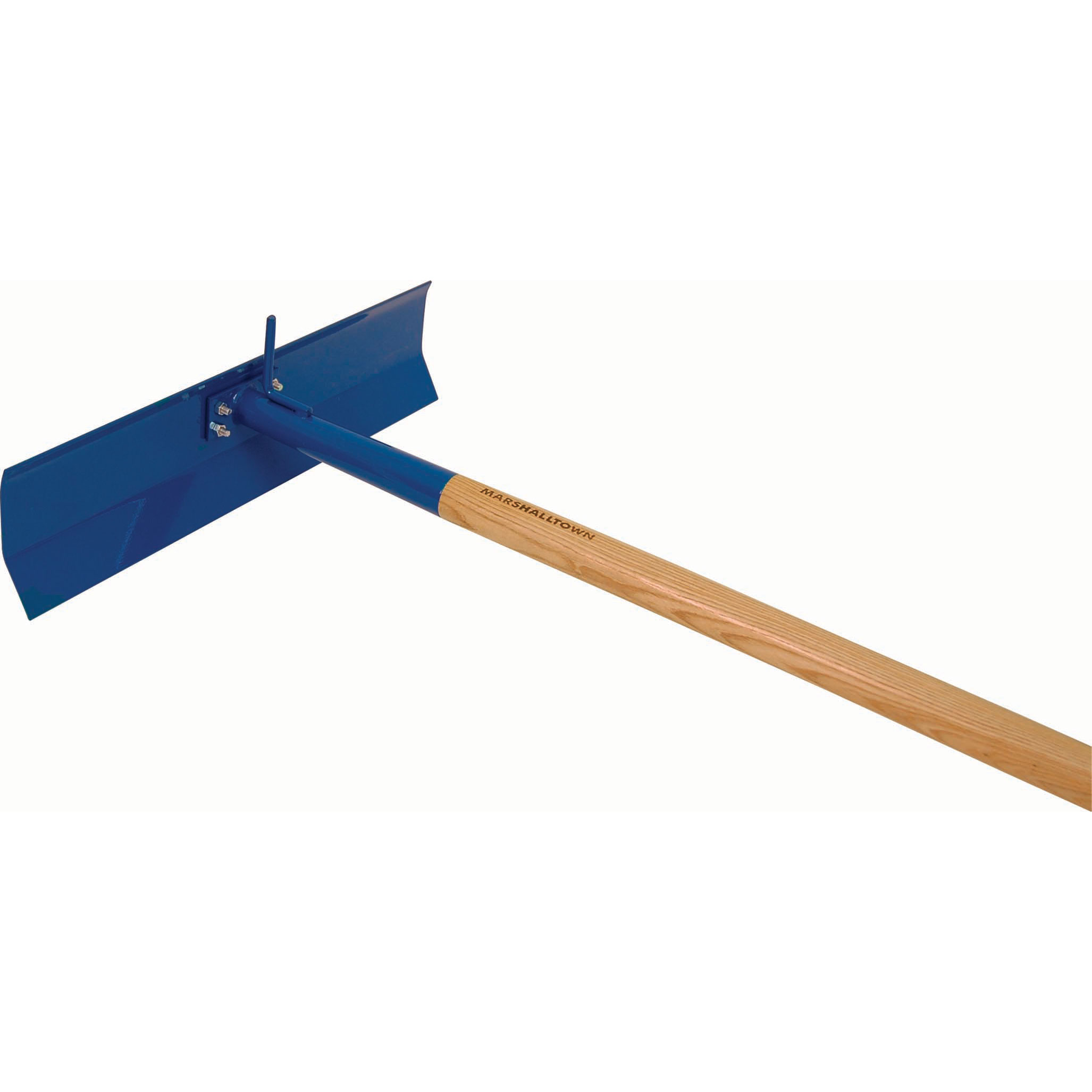 Marshalltown TP159H 20in. x 5in. Texas Placer w/Hook-12 Gauge Steel w/60in. Hardwood Handle MAT-TP159H