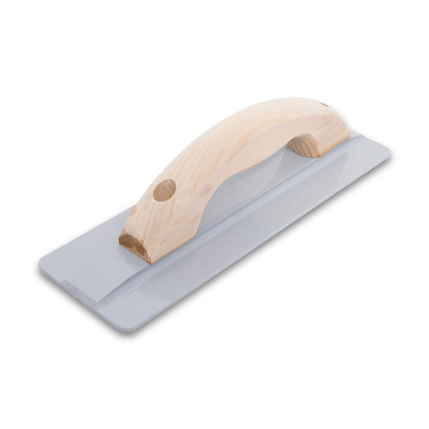 Marshalltown 14233 14 x 3-3/4 The Hog Mag Float, Large Round Wood Handle MAT-14233