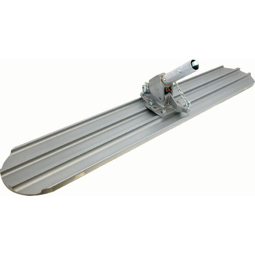 Marshalltown B48FRRA 48in. x 8in. Round End Mag Bull Float w/RotaLeveler MAT-B48FRRA