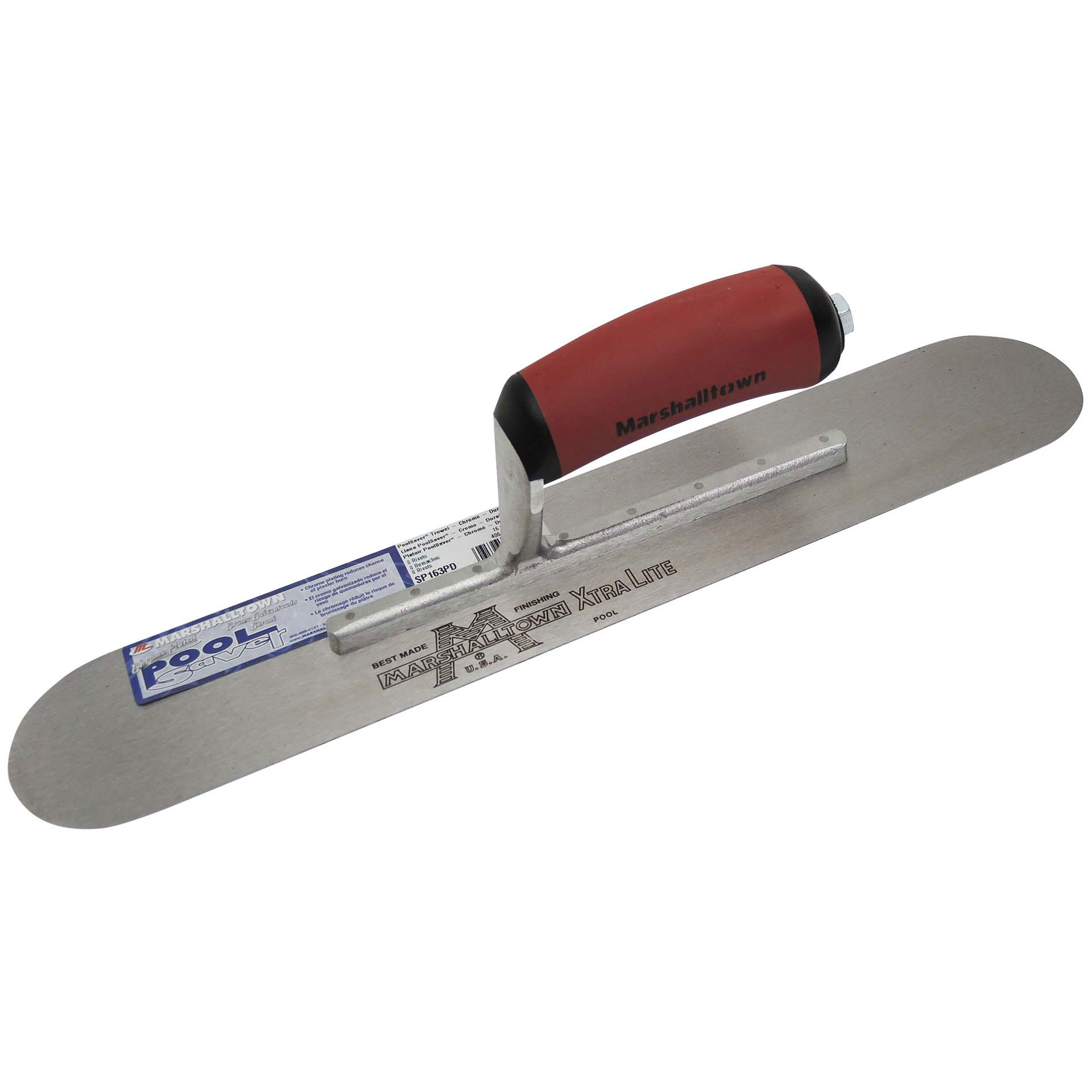 Marshalltown SP163PD 16in x 3in PoolSaver Trowel with DuraSoft Handle SP163PD