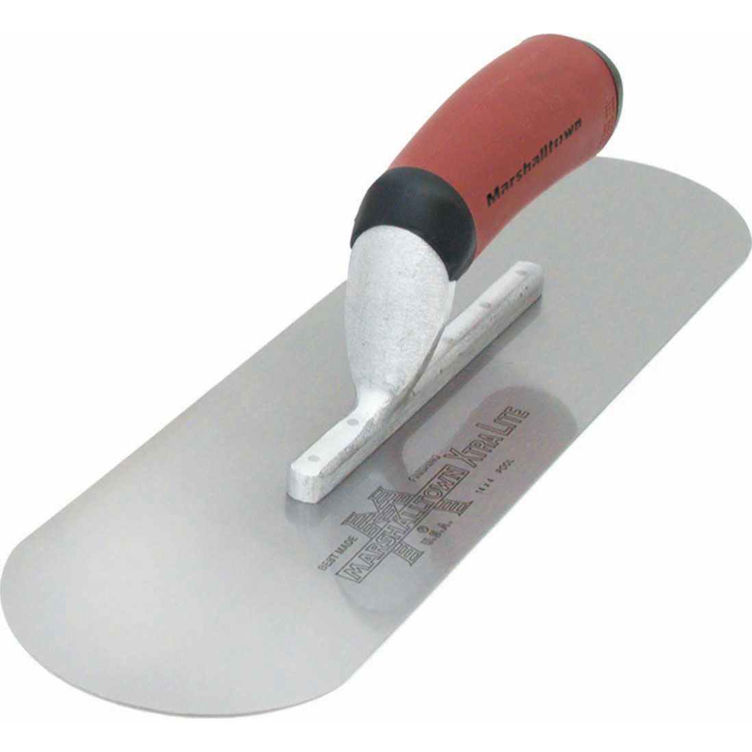 Marshalltown SP14SSD 14in x 4in Stainless Steel Pool Trowel with DuraSoft Handle SP14SSD