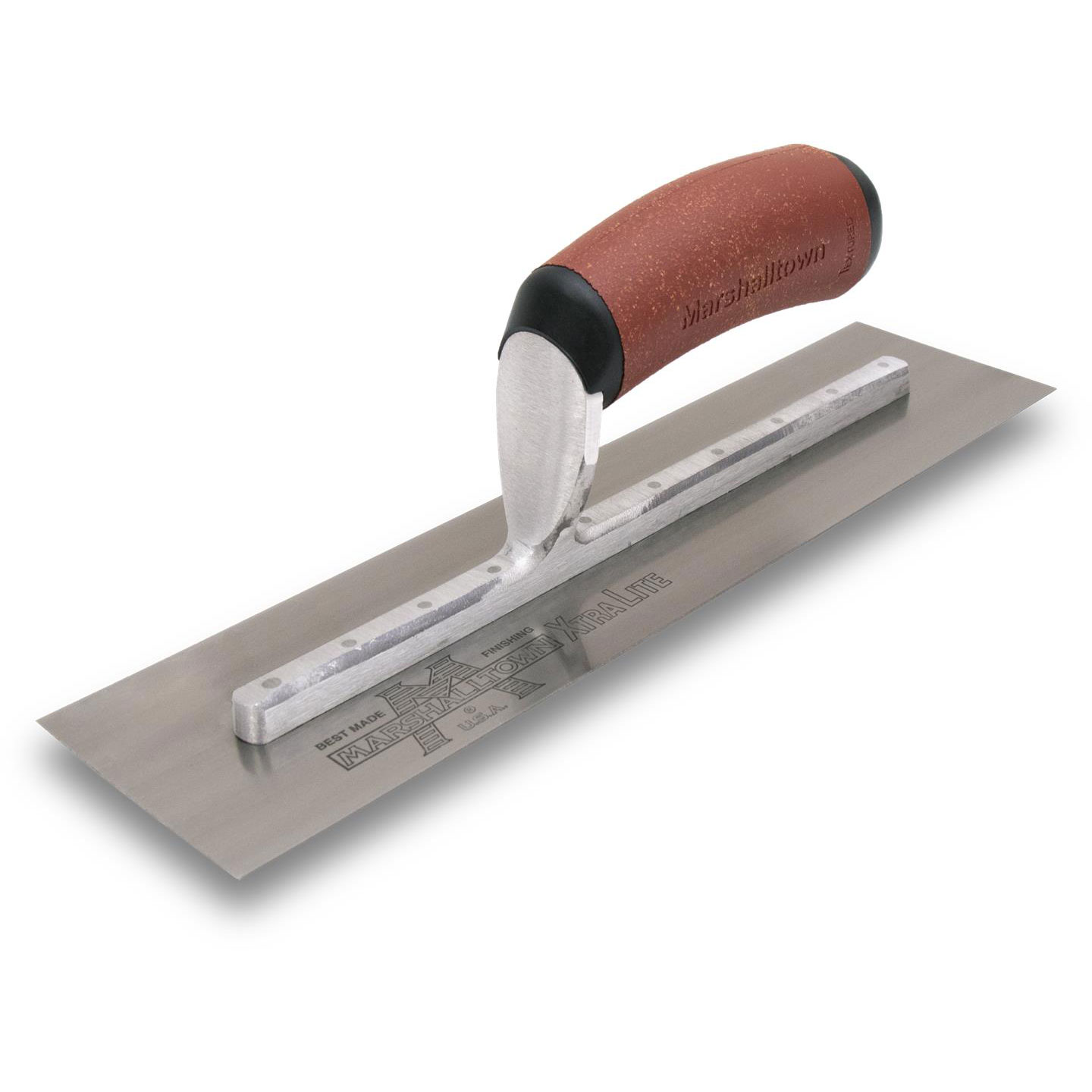 Marshalltown MXS73SSDC 14in x 4-3/4in Stainless Finishing Trowel with DuraCork Handle MXS73SSDC