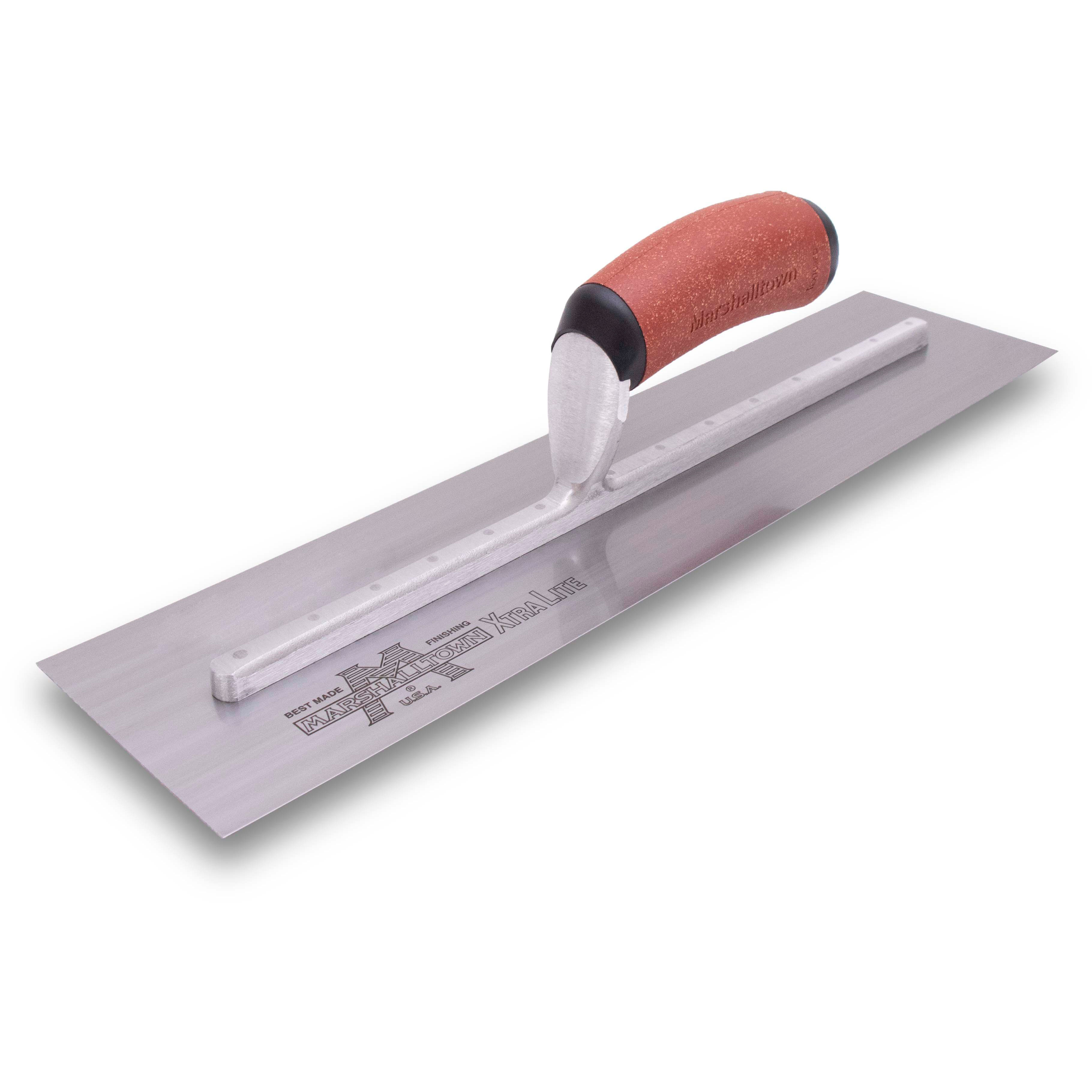 Marshalltown MXS66DC 16in x 4in Finishing Trowel with DuraCork Handle MXS66DC