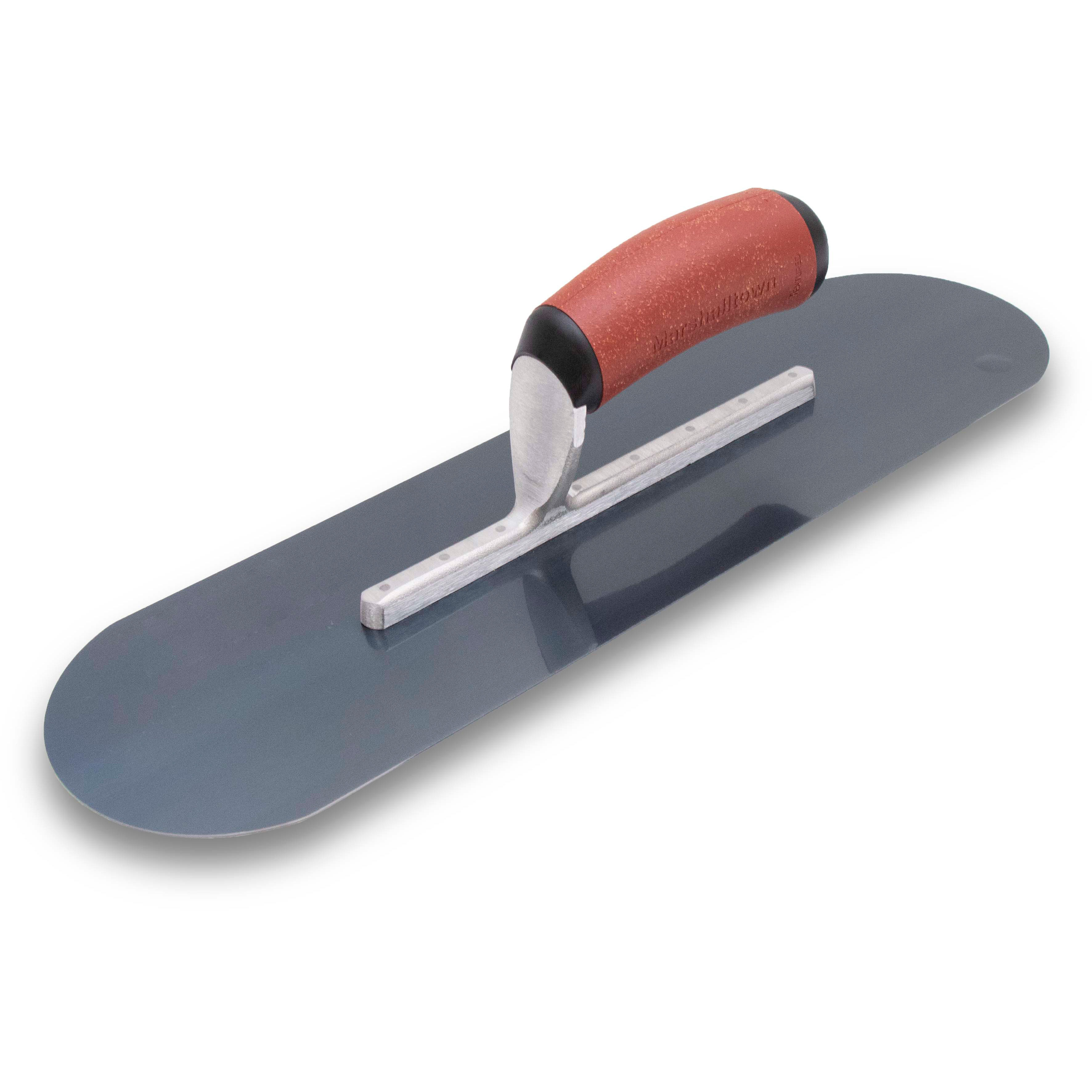 Marshalltown SP163BDC 16in x 3in Blue Steel Pool Trowel with DuraCork Handle SP163BDC