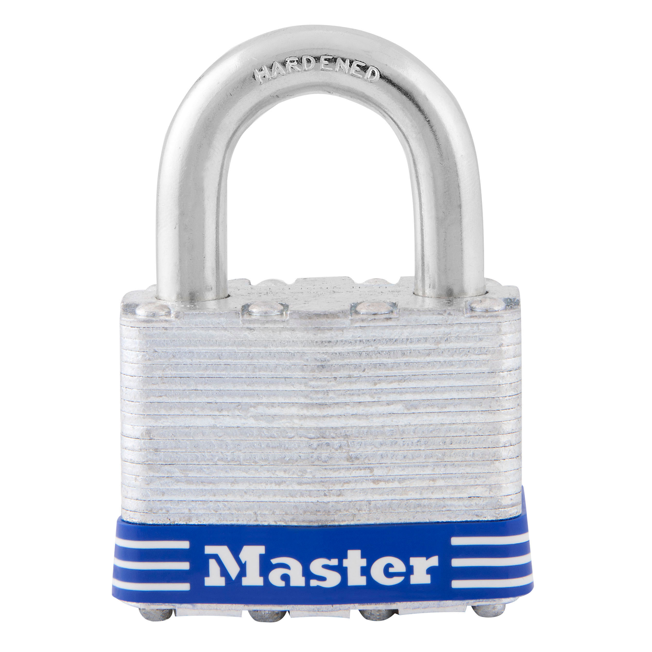 Master Lock 5 2 in. (51mm) Wide Laminated Steel Pin Tumbler Padlock MAS-5