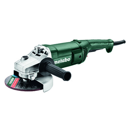 Metabo W 2200-230 DM 9 In. Angle Grinder - 6,600 RPM - 15.0 AMP w/Non-Locking Trigger US606435760