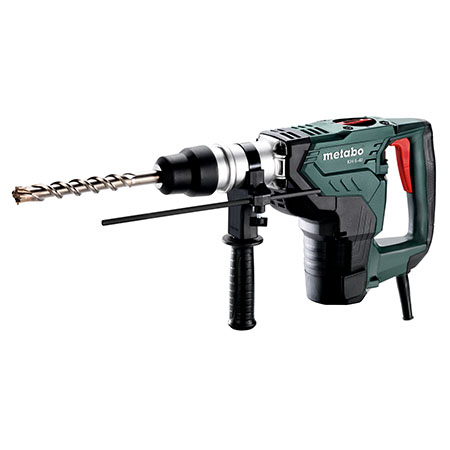 Metabo KH 5-40 1-9/16in. SDS-MAX Rotary Hammer - 620 RPM - 10.0 AMP - 7.1 J - 2800 BPM w/ Case 600763620