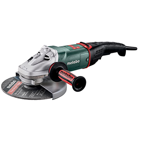 Metabo WEPB 24-230 MVT 9in. Angle Grinder - 6,600 RPM - 15.0 AMP w/Brake, Non-Lock Paddle, Electronics 606479420