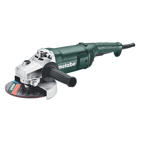 Metabo W 2200-180 7in. Angle Grinder - 8,500 RPM - 15.0 AMP w/Lock-on Trigger 606434420