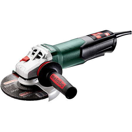 Metabo WP 13-150 Quick 6in. Angle Grinder - 10,000 RPM - 12.0 Amps - w/ Non-Locking Paddle 603633420