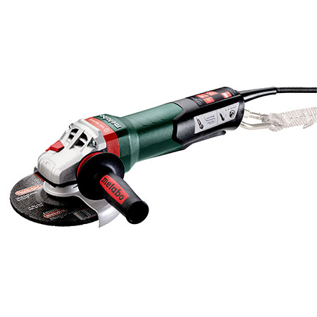 Metabo WPB 13-150 Quick DS 6in. Angle Grinder - 10,000 RPM - 12.0 Amps - w/ Non-Locking Paddle, Brake, Tether Point 603645420