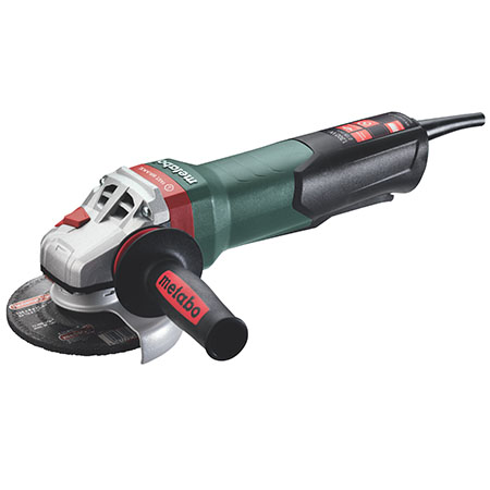 Metabo WPB 13-125 Quick DS 4.5in. / 5in. Angle Grinder - 11,000 RPM - 12.0 Amps - w/ Non-Locking Paddle, Brake, Tether Point 600437420