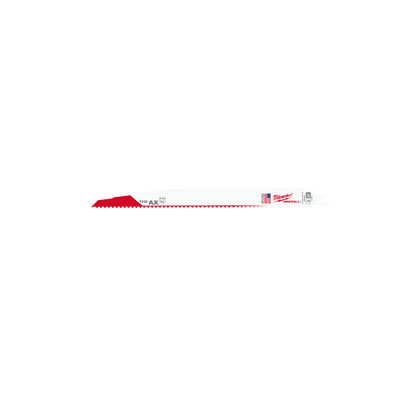 Milwaukee 48-01-7027 12in. 5 TPI The Ax SAWZALL Blade (Pack of 100) MIA-48 01 7027