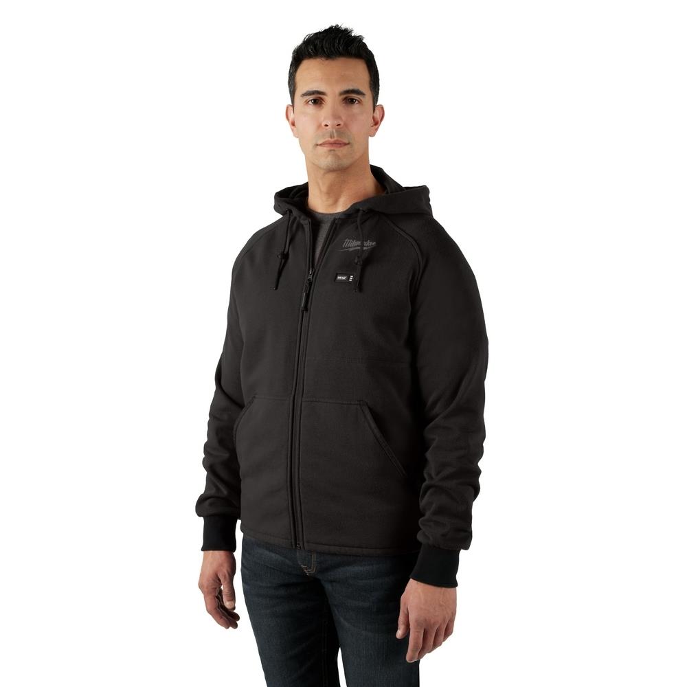 M12 BLACK HEATED HOODIE KIT L