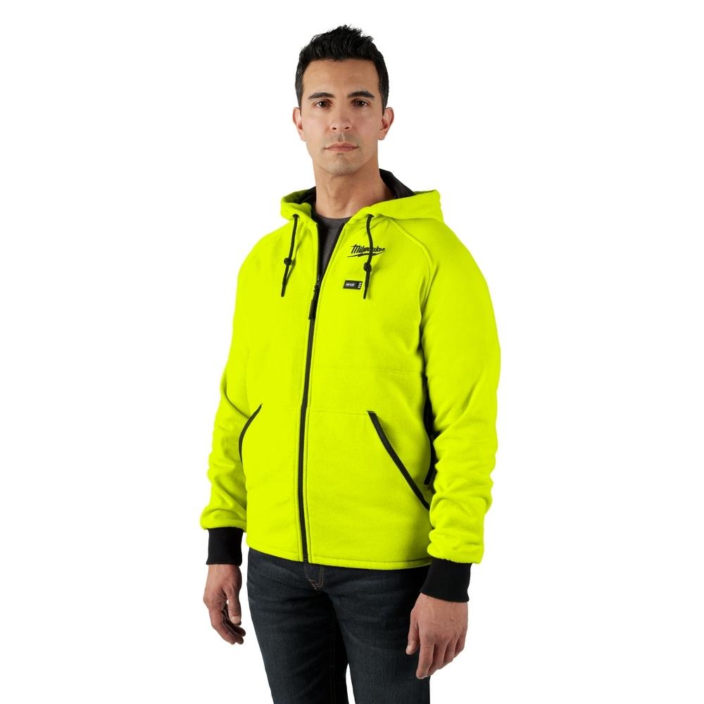 M12 HI-VIS HEATED HOODIE ONLY 2X