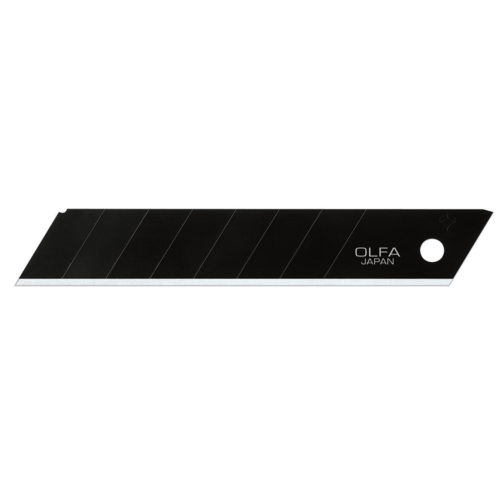 Olfa LBB10B 18MM UltraSharp Snap-Off Black Blades 10-Pack OLF-LBB10B