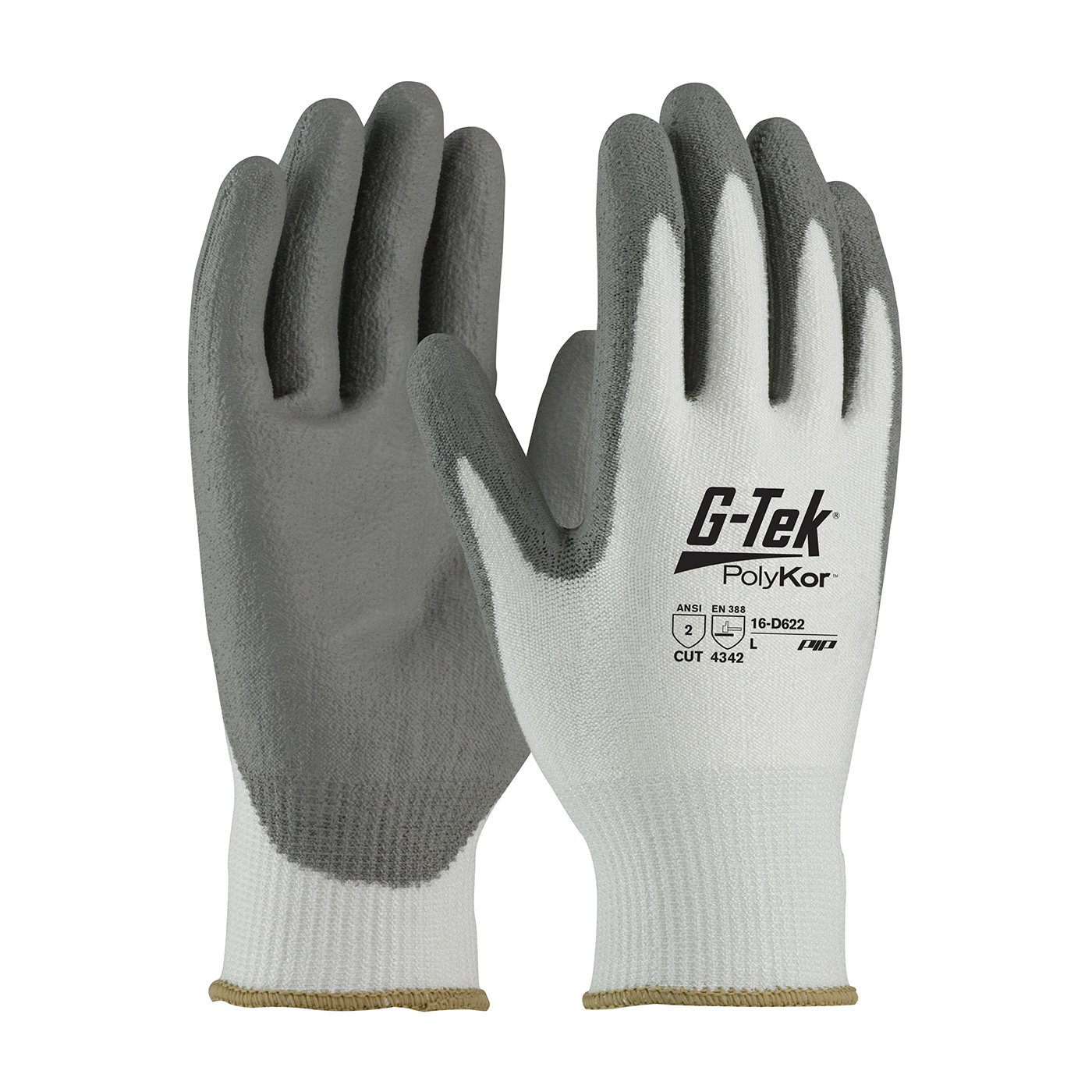 Tactile Grip Seamless Work Glove Large