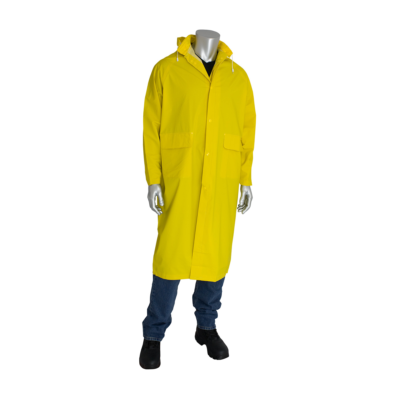 two piece raincoat