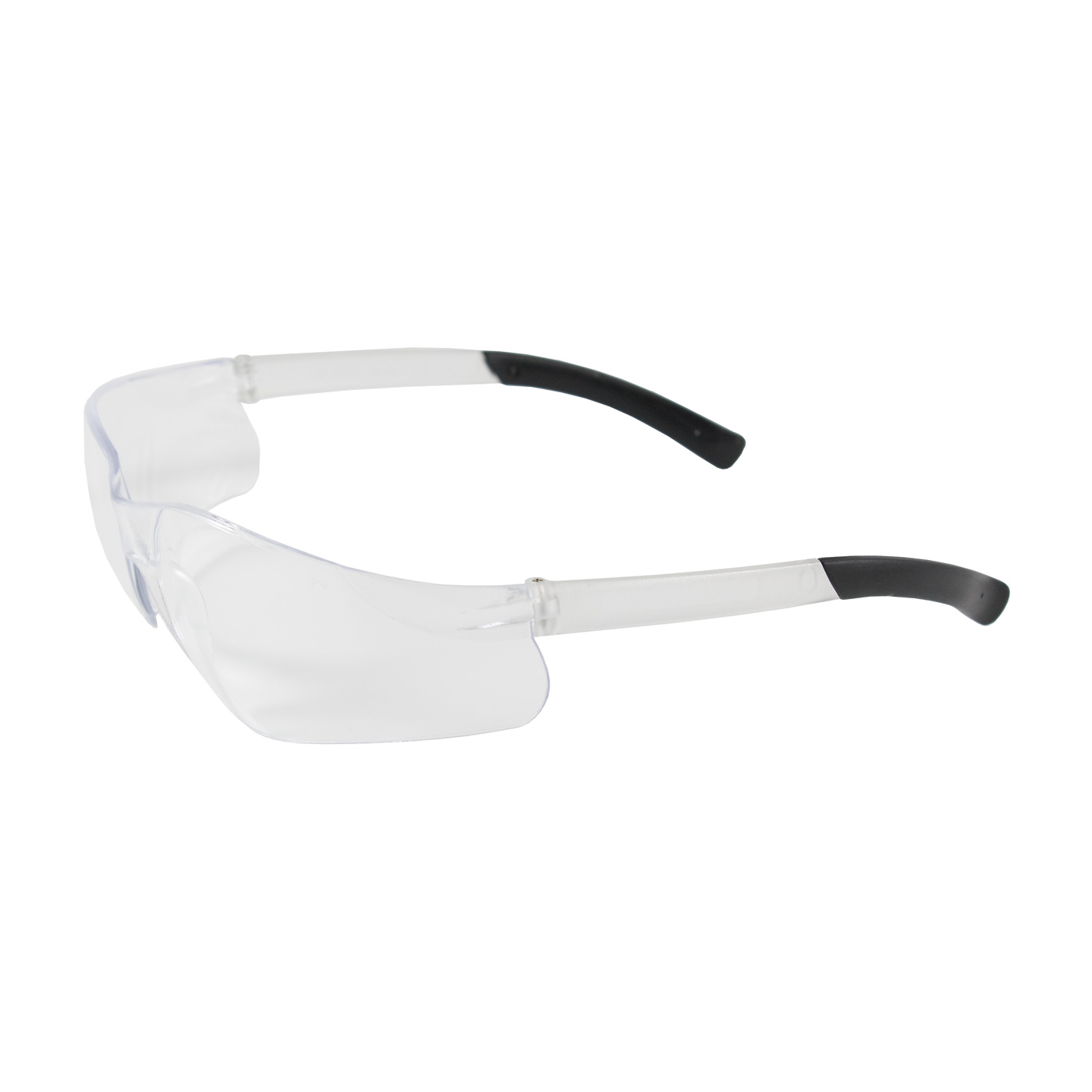 PIP 250-06-0000 Zenon Z13 Rimless Safety Glasses with Clear Temple, Clear Lens and Anti-Scratch Coating PID-250 06 0000