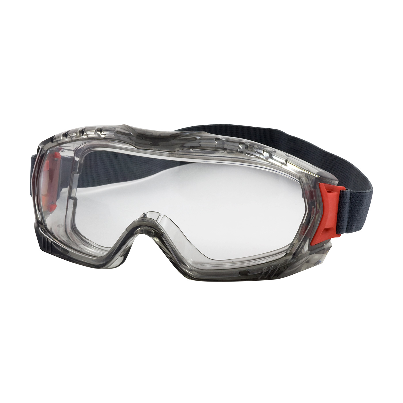 PIP 251-60-0020 Stone Indirect Vent Goggle with Gray Body, Clear Lens and Anti-Scratch/FogLess 3Sixty Coating PID-251600020