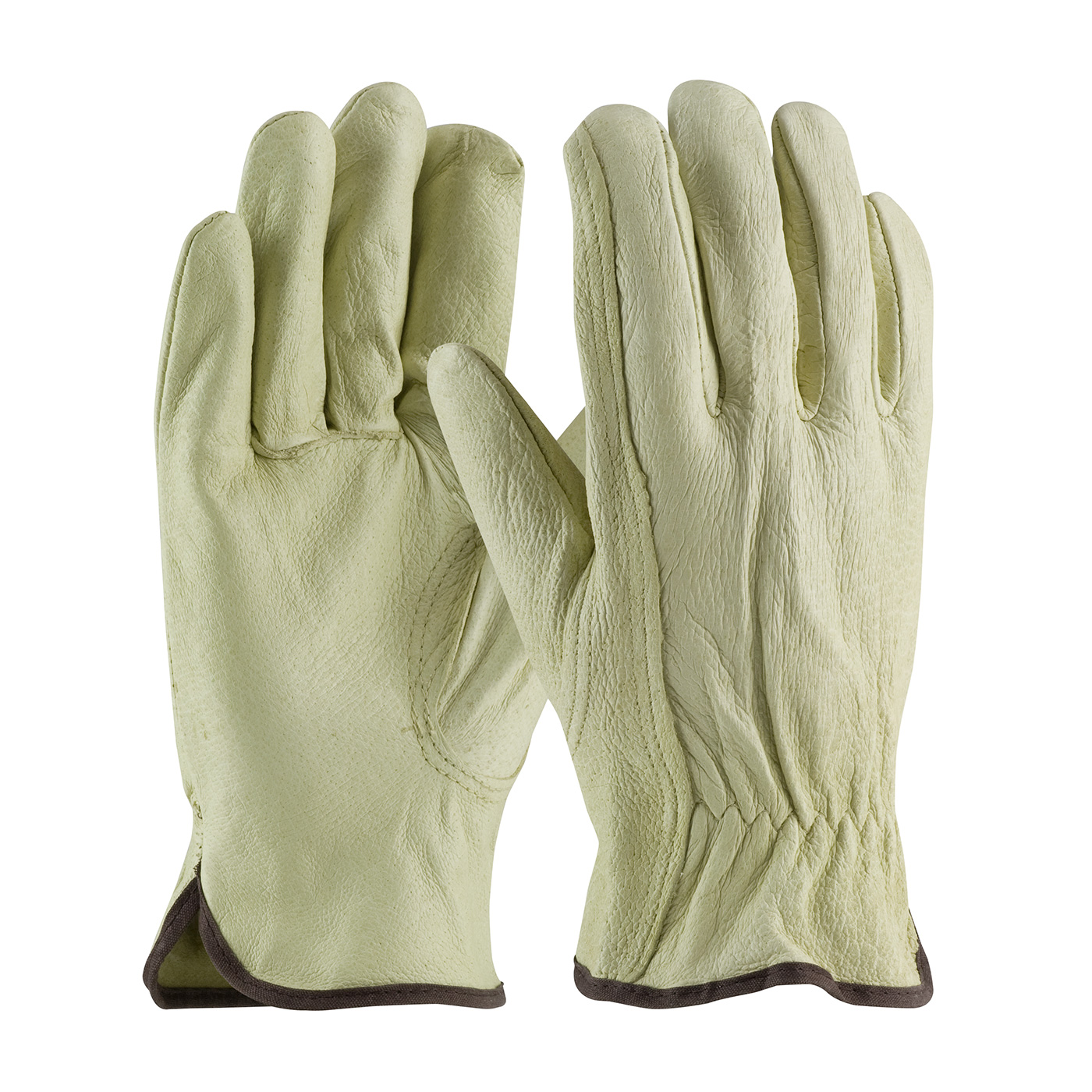 PIP 70-360/S Industry Grade Top Grain Pigskin Leather Drivers Glove - Keystone Thumb - Small PID-70-360 S