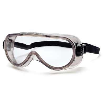 Pyramex G304TN Goggles - Chem Splash-Clear Anti-Fog w/Neoprene Strap (Box of 12) PYR-G304TNBX