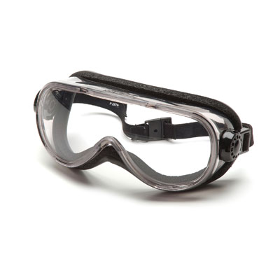 Pyramex G404T Goggles - Chem Splash-Clear Anti-Fog w/Foam Padding (Box of 12) PYR-G404TBX