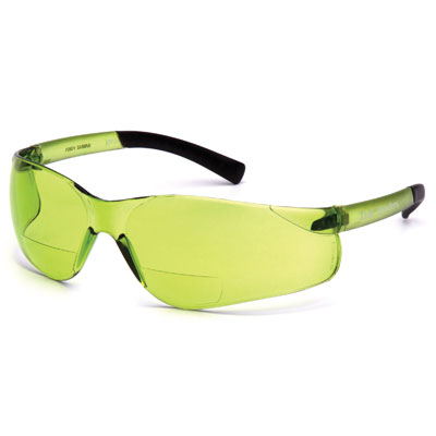 Pyramex S2514R20 Ztek Readers - Pale Green/IR 1.5 Pale Green - Plus 2.0 Lens (Box of 6) PYR-S2514R20BX