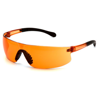 Safety Glasses with Orange Lens