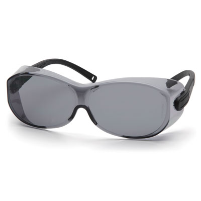 Pyramex S7520SJ OTS XL - Black Temples Gray Lens (Box of 12) PYR-S7520SJ