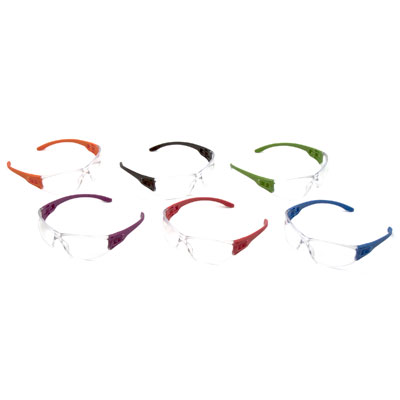 Pyramex S9510SMP Trulock - Assorted Temples/ Clear Lens (Box of 12) S9510SMP
