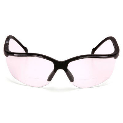 Pyramex SB1810R20 V2 Readers - Black Frame/Clear - Plus 2.0 Lens (Box of 6) SB1810R20