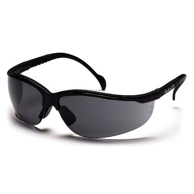 Pyramex SB1820S Venture II - Black Frame/Gray Lens (Box of 12) PYR-SB1820S