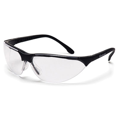 Pyramex SB2810S Rendezvous - Black Frame/Clear Lens (Box of 12) PYR-SB2810S