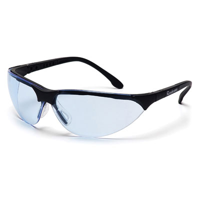 Pyramex SB2860ST Rendezvous - Black Frame/Infinity Blue Anti-Fog Lens (Box of 12) PYR-SB2860STBX