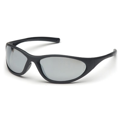 Pyramex SB3370E Zone II - Matte Black Frame/Silver Mirror Lens (Box of 12) PYR-SB3370EBX