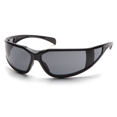 Pyramex SB5120DT Exeter - Glossy Black Frame/Gray Anti-Fog Lens (Box of 12) PYR-SB5120DTBX