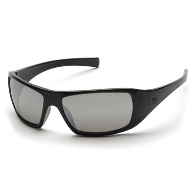 Pyramex SB5670D Goliath - Black Frame/Silver Mirror Lens (Box of 12) PYR-SB5670DBX