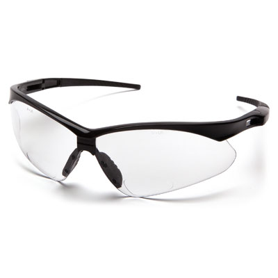 Pyramex SB6310SPR25 PMXTREME Readers - Black Frame/Clear - Plus 2.5 Reader Lens w/Black Cord (Box of 6) PYR-SB6310SPR25BX